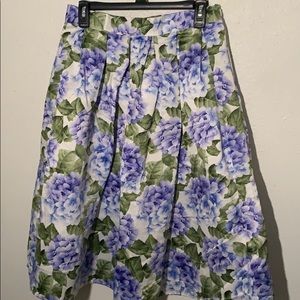 Forever 21 floral skirt